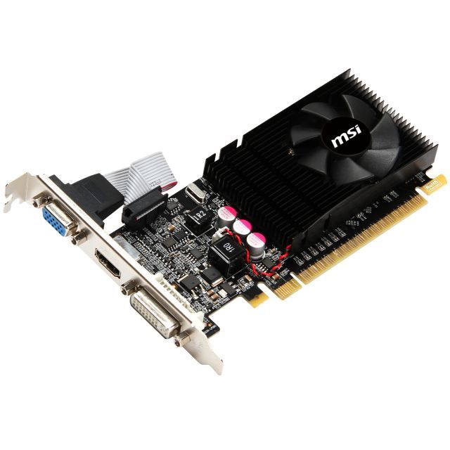 LP MSI GeForce GT 610 2GB LP V2. Processeur graphique GeForce GT 610