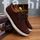 IZTOSS Chaussures Hommes Mocassins Cuir Nubuck