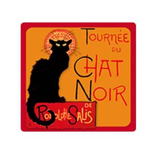 Set De Table Tournee Du Chat Noir Rodolphe Salis Paris