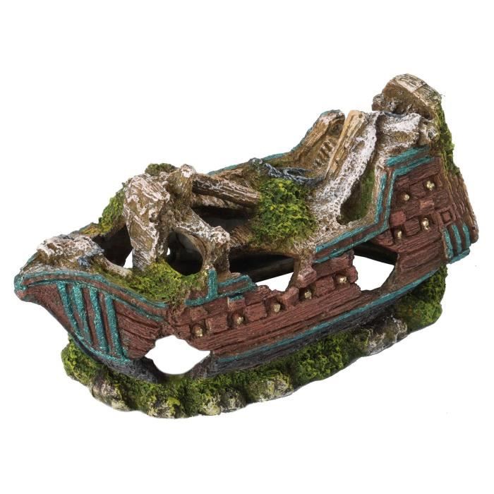 EBI Décor Shipwreck S - 15 cm - Pour aquarium