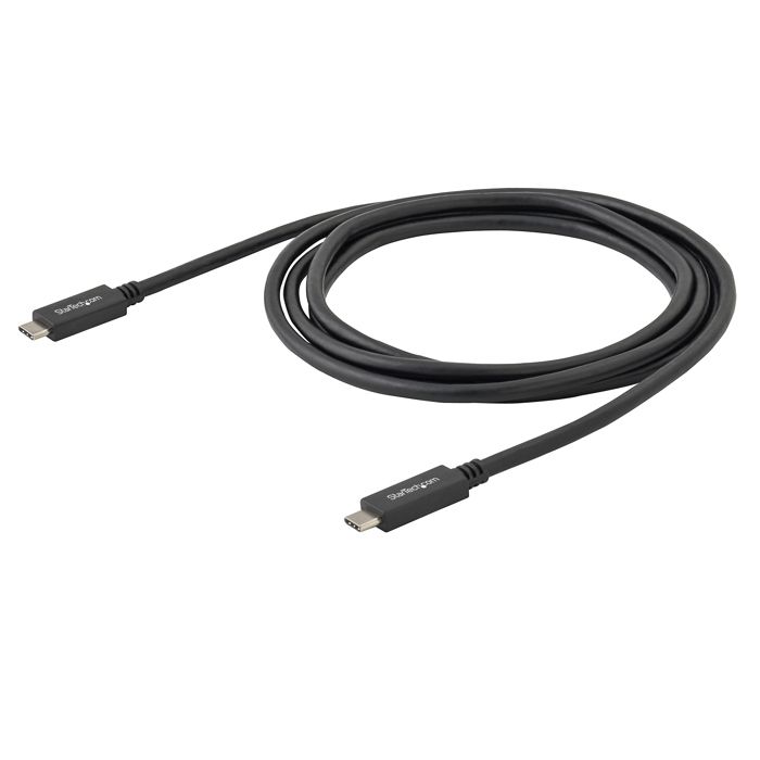 STARTECH Câble USB-C vers USB-C de 50 cm - Cordon USB Type C vers USB Type C - M/M - USB 3.1 (10Gb/s)