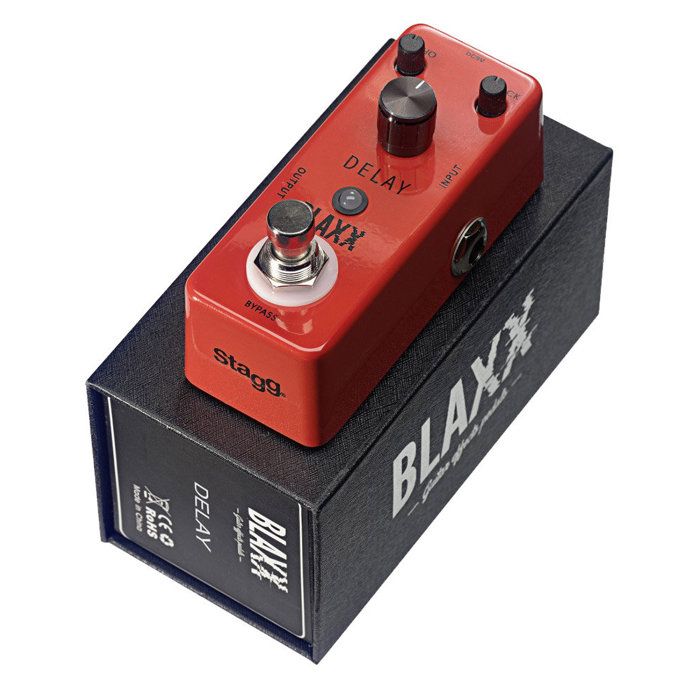 STAGG BX-DELAY Pédale d'effet Blaxx Delay