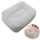 Repose Pieds Flocage Pouf Gonflable Coussin Velour
