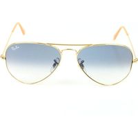 LUNETTES DE SOLEIL Aviator 3025 doré-verre bleu dégradé T. S (55 mm) LUNETTES DE SOLEIL Aviator 3025 doré-verre bleu dégradé T. S (55 mm)