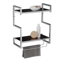 PORTE SERVIETTE Relaxdays Étagère porte-serviette pour la salle de PORTE SERVIETTE Relaxdays Étagère porte-serviette pour la salle de