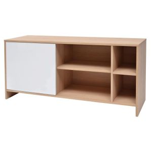 BUFFET , BAHUT AUSTIN Buffet scandinave placage chêne + porte laq