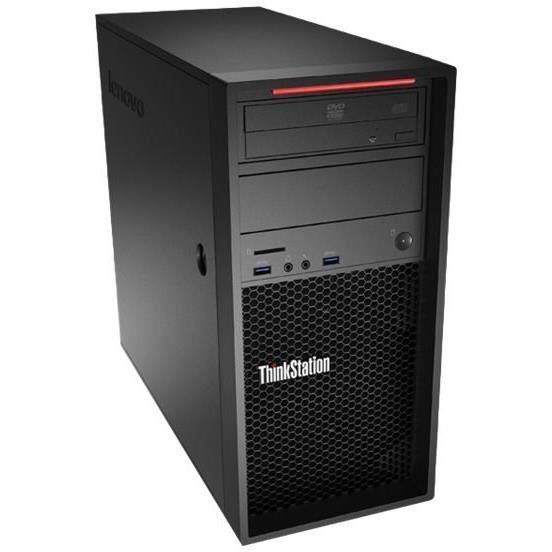 LENOVO PC de Bureau WKS P310 Tower - 8Go de RAM - Xeon E3-1225V5 - Intel HD Graphics P530 - Disque Dur 1To HDD