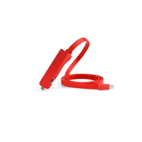 TYLT Chargeur de voiture pour Light IPad / IPhone 4.8A - Rouge