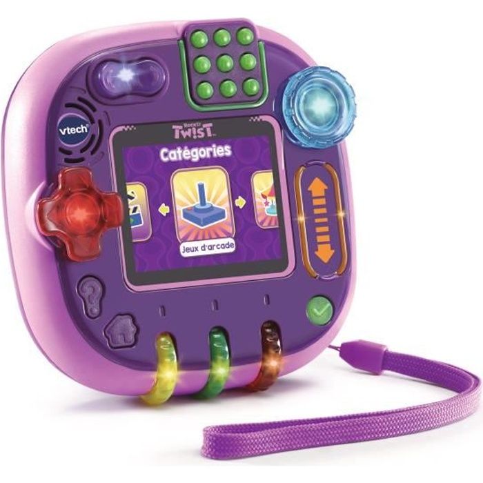 VTECH - Console Rockit Twist - Rose translucide