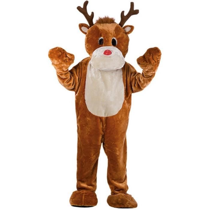 Costume Mascotte Renne Complet Adulte - Deguisement Fete Noël - 421 - Achat / Vente déguisement 