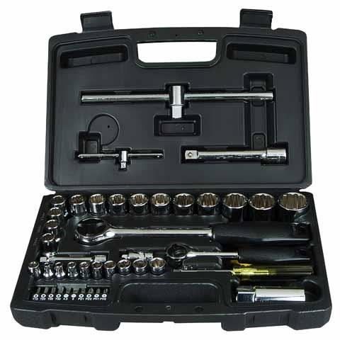 STANLEY Coffret clé douilles 1/4\