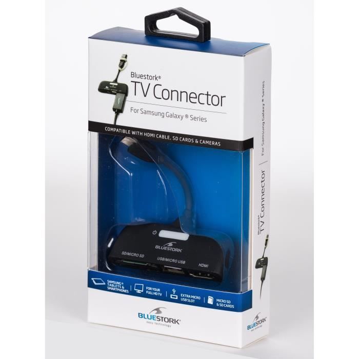 Bluestork Lecteur de carte mémoire SD / Micro SD