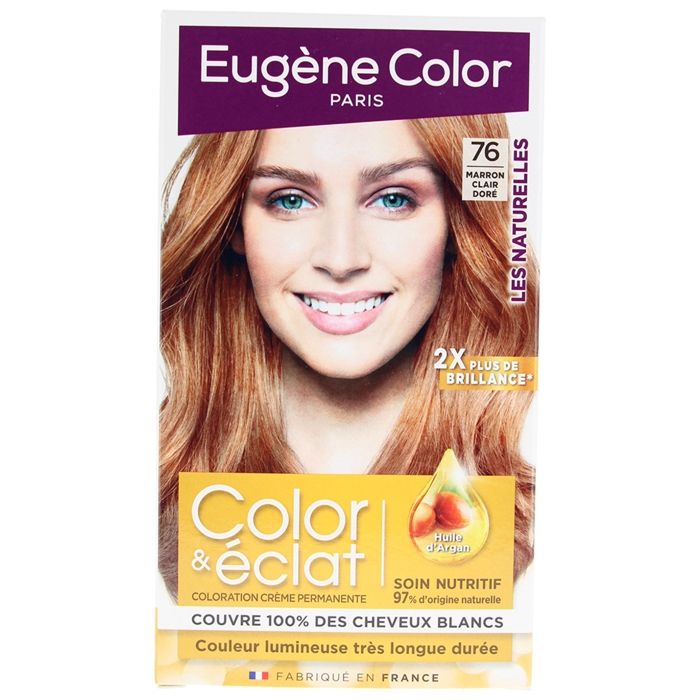 Eugene Color Coloration N76 Marron Claire Doré Achat Vente