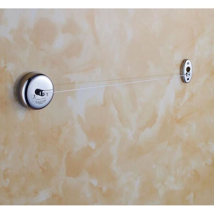 Acier inoxydable rétractable Corde à2