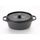 INVICTA PUV303311 Cocotte ovale - 31 cm - Noir