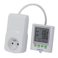 KIT ÉCONOMIE ÉNERGIE CHACON Compteur de consommation avec écran déporté KIT ÉCONOMIE ÉNERGIE CHACON Compteur de consommation avec écran déporté