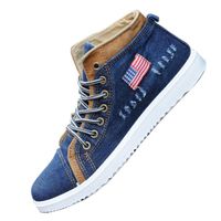 BASKET Baskets montantes hommes Jeans Chaussures à lac... BASKET Baskets montantes hommes Jeans Chaussures à lac...