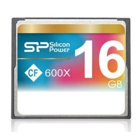 SILICON POWER Carte mémoire Compact Flash 600X - 16 Go