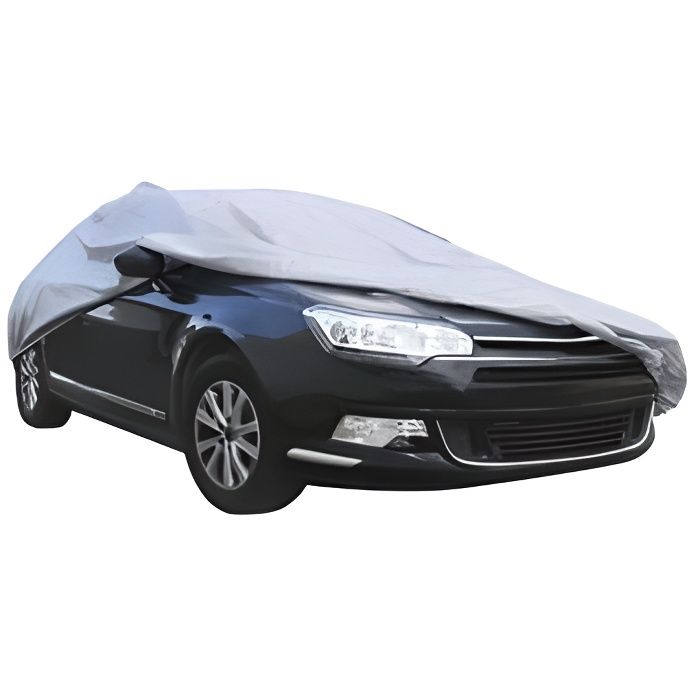 TURBOCAR Bâche de protection auto luxe doublée TM - 432 x 165 x 119 cm