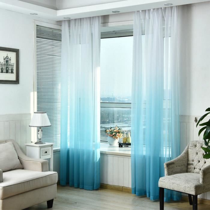 Cantonnières Tulle voile porte Rideau rideaux panneau voilage ... Cantonnières Tulle voile porte Rideau rideaux panneau voilage ...