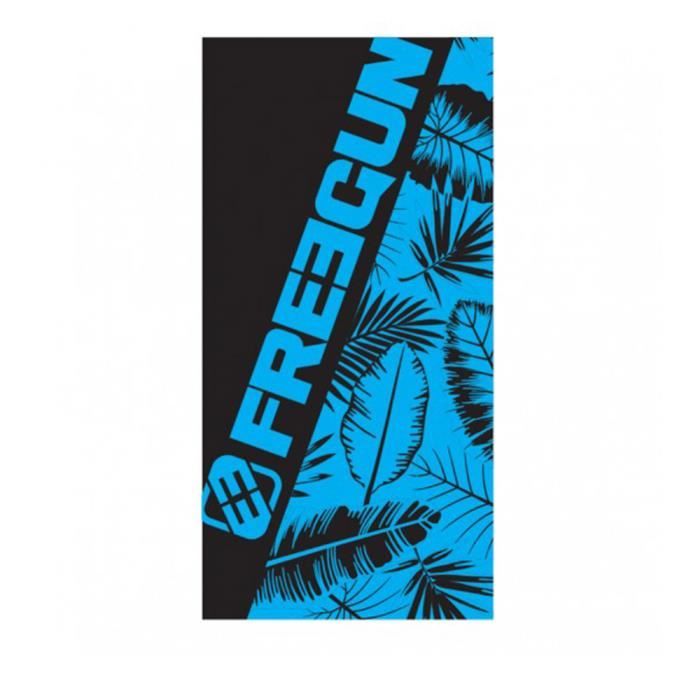 Serviette de Plage Freegun Palmier Noir/Bleu 70 x 140 cm - Achat ... Serviette de Plage Freegun Palmier Noir/Bleu 70 x 140 cm - Achat ...