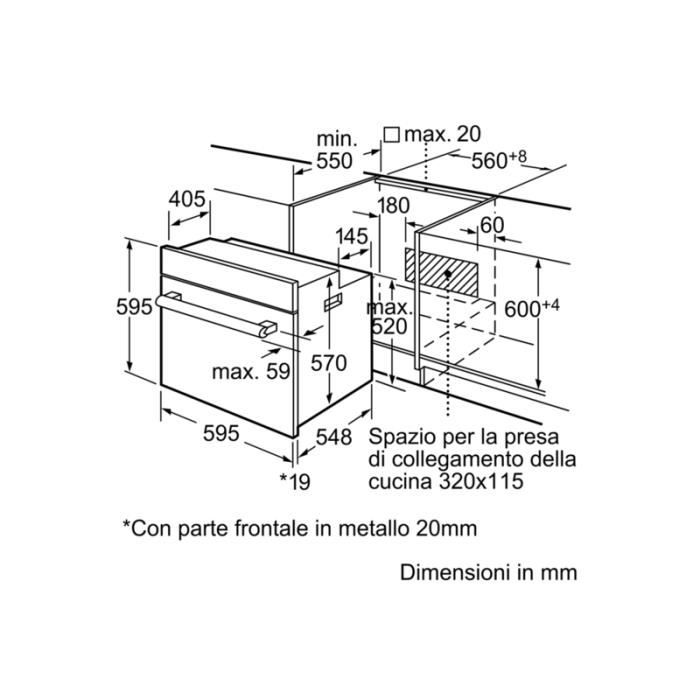 Siemens HB211E0J Four Encastrable1