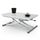 Table basse relevable extensible verre