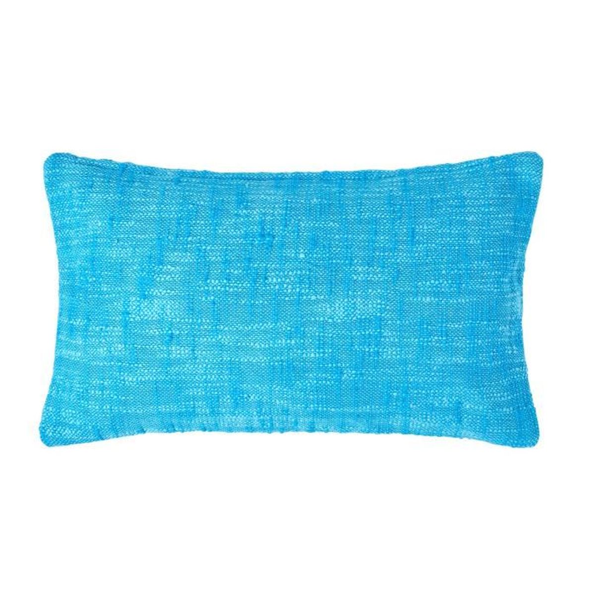 Housse de coussin bleu turquoise - Achat / Vente pas cher