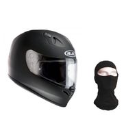 CASQUE MOTO SCOOTER HJC Casque intégral FG-17 noir mat + cagoule CASQUE MOTO SCOOTER HJC Casque intégral FG-17 noir mat + cagoule