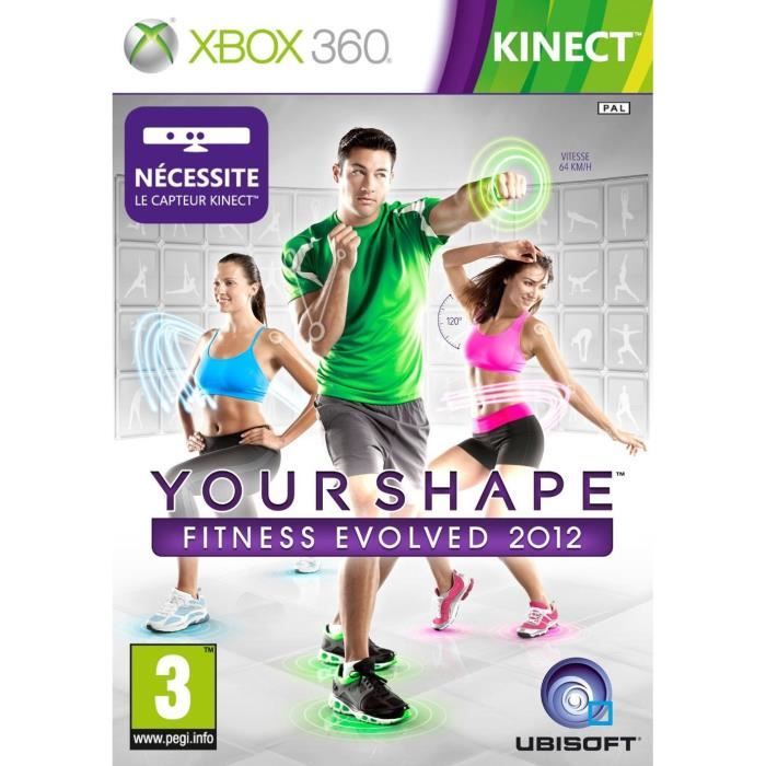 YOUR SHAPE FITNESS EVOLVED 2012 / X360 KINECT   Achat / Vente XBOX 360