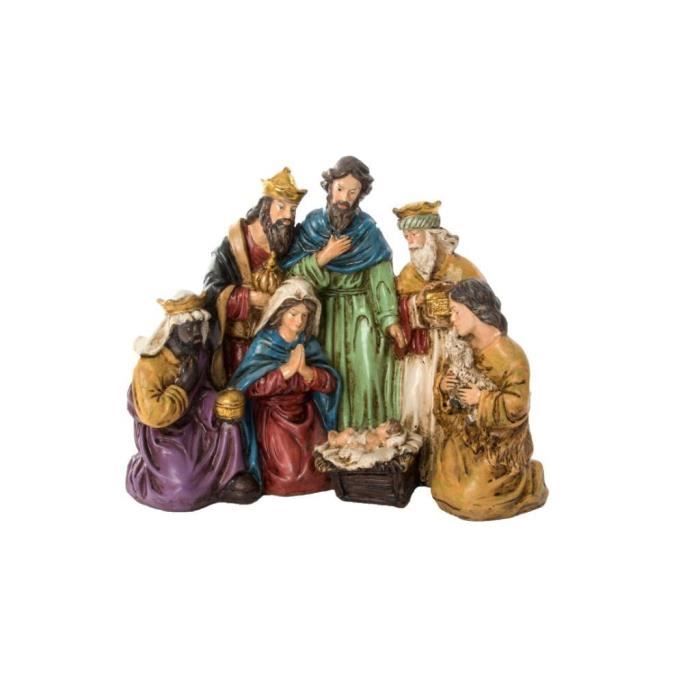 Santons en résine 26x13x20cm