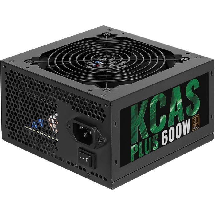 AEROCOOL Alimentation PC non modulaire KCAS PLUS 600W (80+ Bronze)