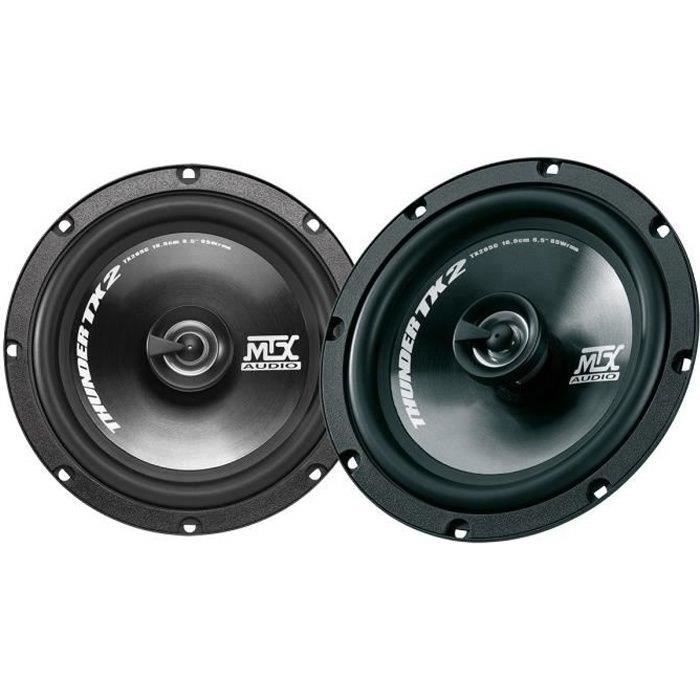 MTX Haut-parleur Coaxial 2 Voies TX265C Ø16,5 cm 65 W RMS 260 W Peak 4Ω