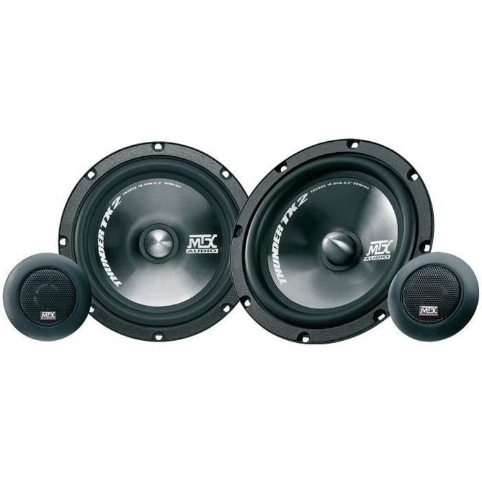MTX Haut-parleur Kit 2 Voies TX265S Ø16,5 cm 65 W RMS 260 W Peak 4O