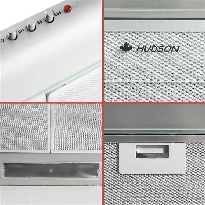  HHC65I Hotte visière - Evacuation et recyclage2