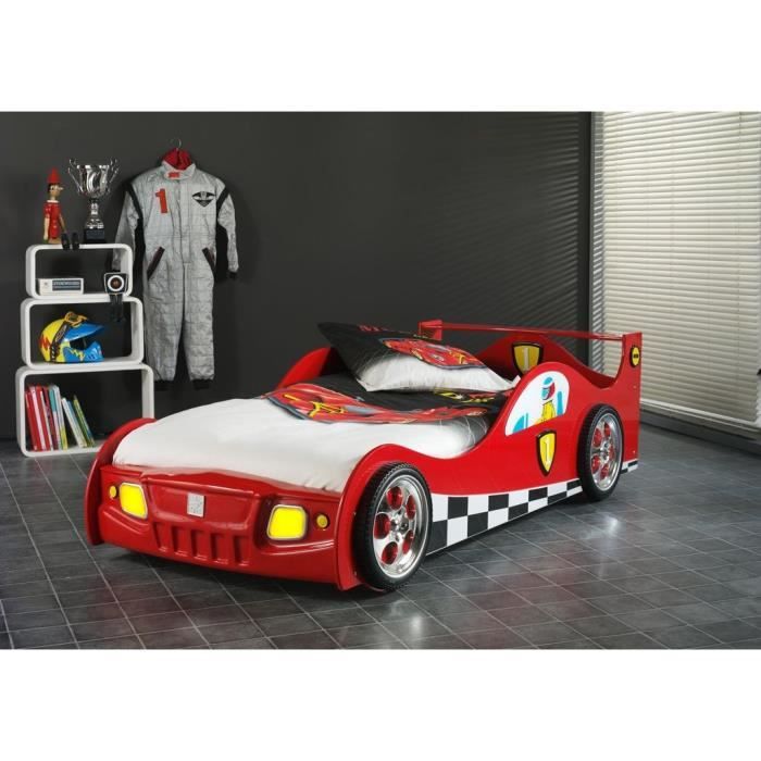 Lit enfant Voiture de Course Monza 90x200 cm   Achat / Vente LIT NON