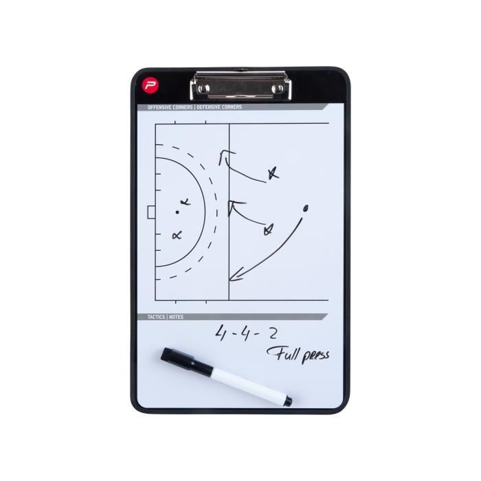PURE2IMPROVE Coachboard Hockey sur gazon - Vert/Blanc