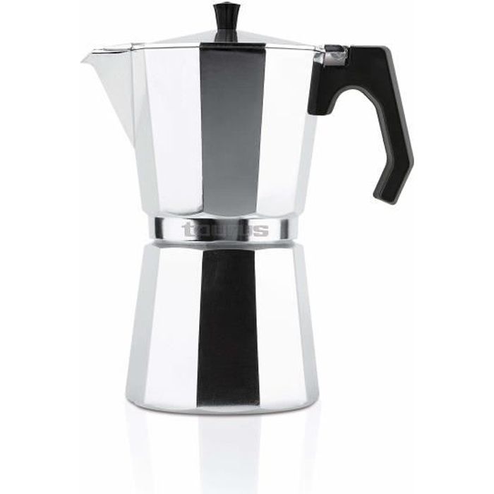 TAURUS Cafetière italienne 12 tasses tous feux sauf induction