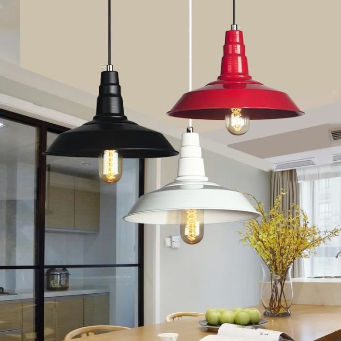 Plafonniers Achat Luminaires Suspensions Vintage Lustre Noir 26cm lK13TJcF