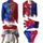 4 Ensembl Suicide Squad Harley Quinn costume Cospl