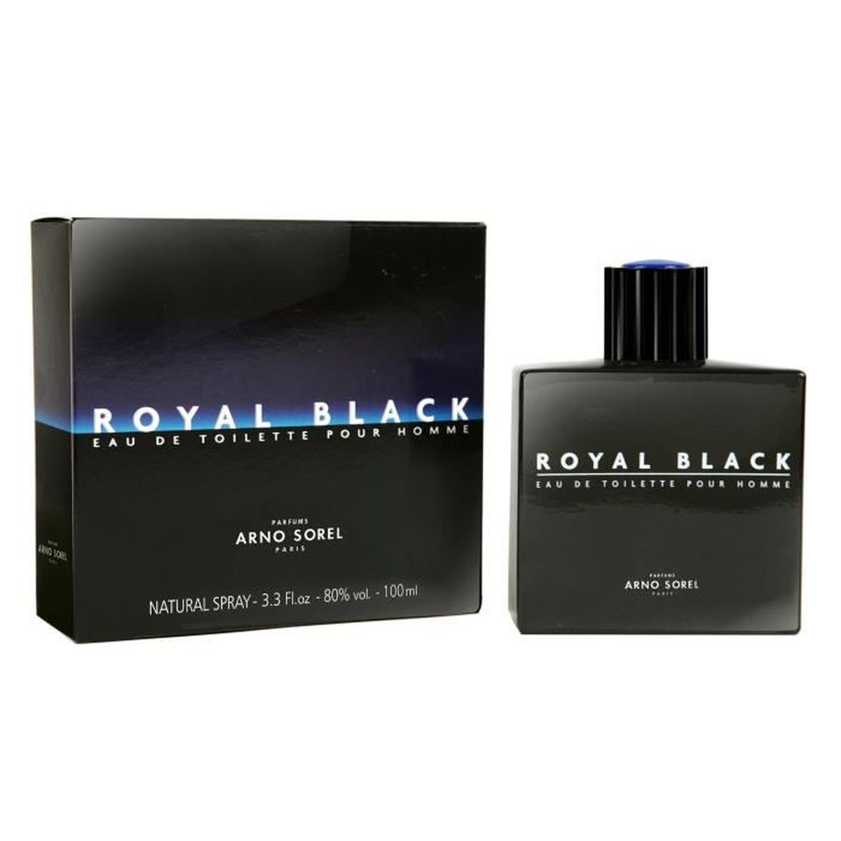 Arno Sorel Eau De Toilette Royal Black Homme 100ml Achat Vente