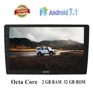 EINCAR AUTORADIO 10,1 pouces Double 2Din Android 7.1 OS Car Stereo Octa noyau 2 Go de RAM 32 Go ROM CPU puissant au tableau de bord EINCAR AUTORADIO 10,1 pouces Double 2Din Android 7.1 OS Car Stereo Octa noyau 2 Go de RAM 32 Go ROM CPU puissant au tableau de bord