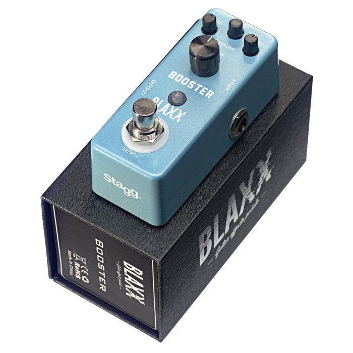 STAGG BX-BOOST Pédale d'effet Blaxx Booster