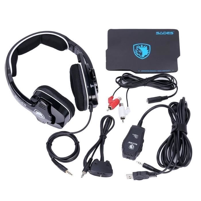 Ghb Sades Sa 922 Micro Pc Casque Casque Gamer Stššrššo Gaming Casque