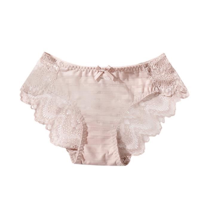 slip en dentelle pour femme