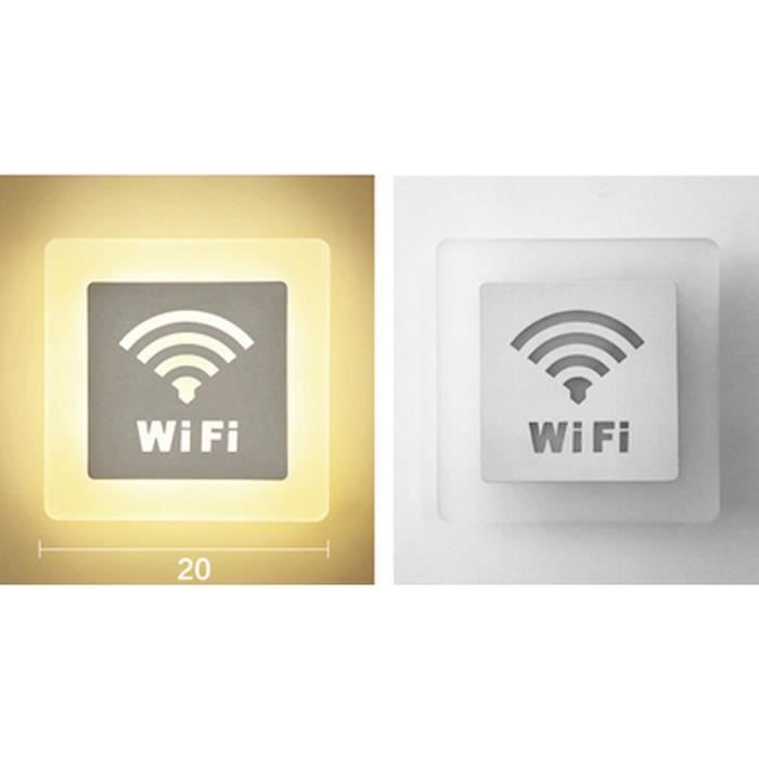 En 15 Télécommande Intérieur Acrylique Avec Décorative Led Dimmable Applique Moderne Lampe Wifi Luminaire A179 Murale dxBQrCeWEo