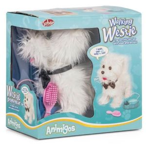 Petit Chien Peluche Télécommandé Rc Remote Dog Gris Generique