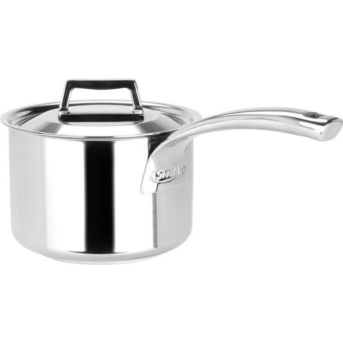 SITRAM Casserole Saint Germain - Ø 16 cm - Inox - Tous feux dont induction