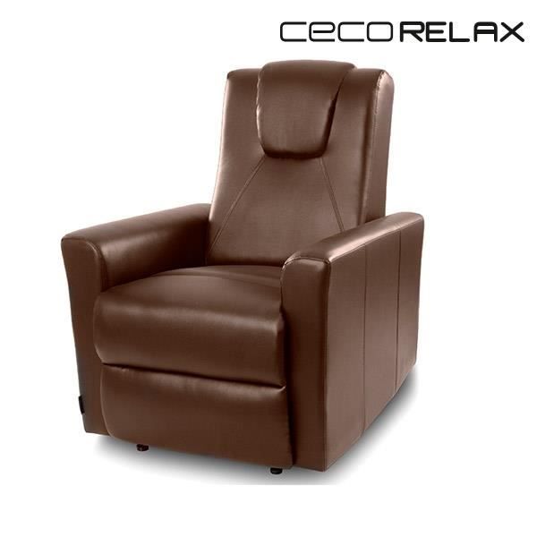 Marron Masseur Cecorelax 6150 Relax Fauteuil q5L3R4Aj