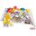 PLAY DOH - Coffret d'activité - Coloriage - Pochoi